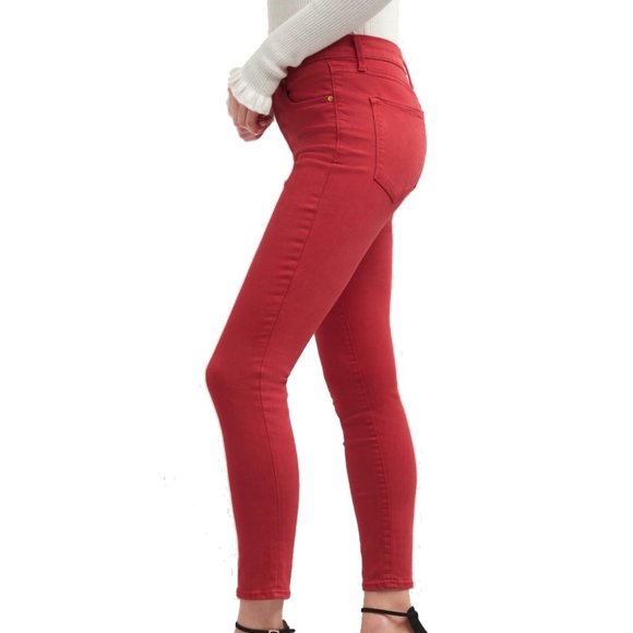 Gap True Skinny jeans in Sculpt, red - Picture 1 of 5